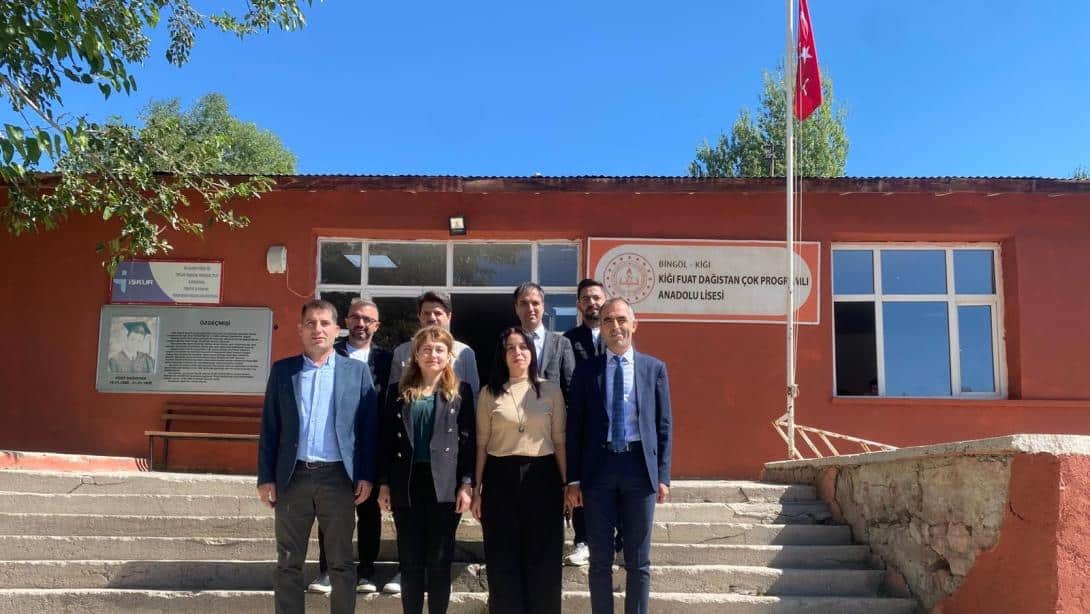 KİĞI İLÇESİNE OKUL ZİYARETLERİ GERÇEKLEŞTİRİLDİ